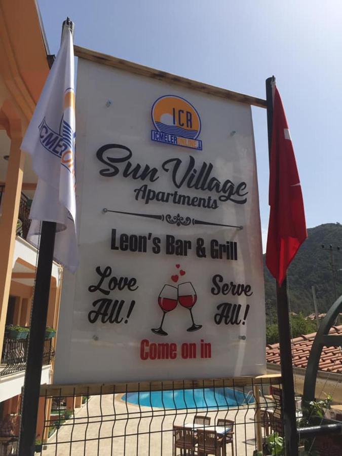 Leons Sun Village Apartments Marmaris Exterior photo